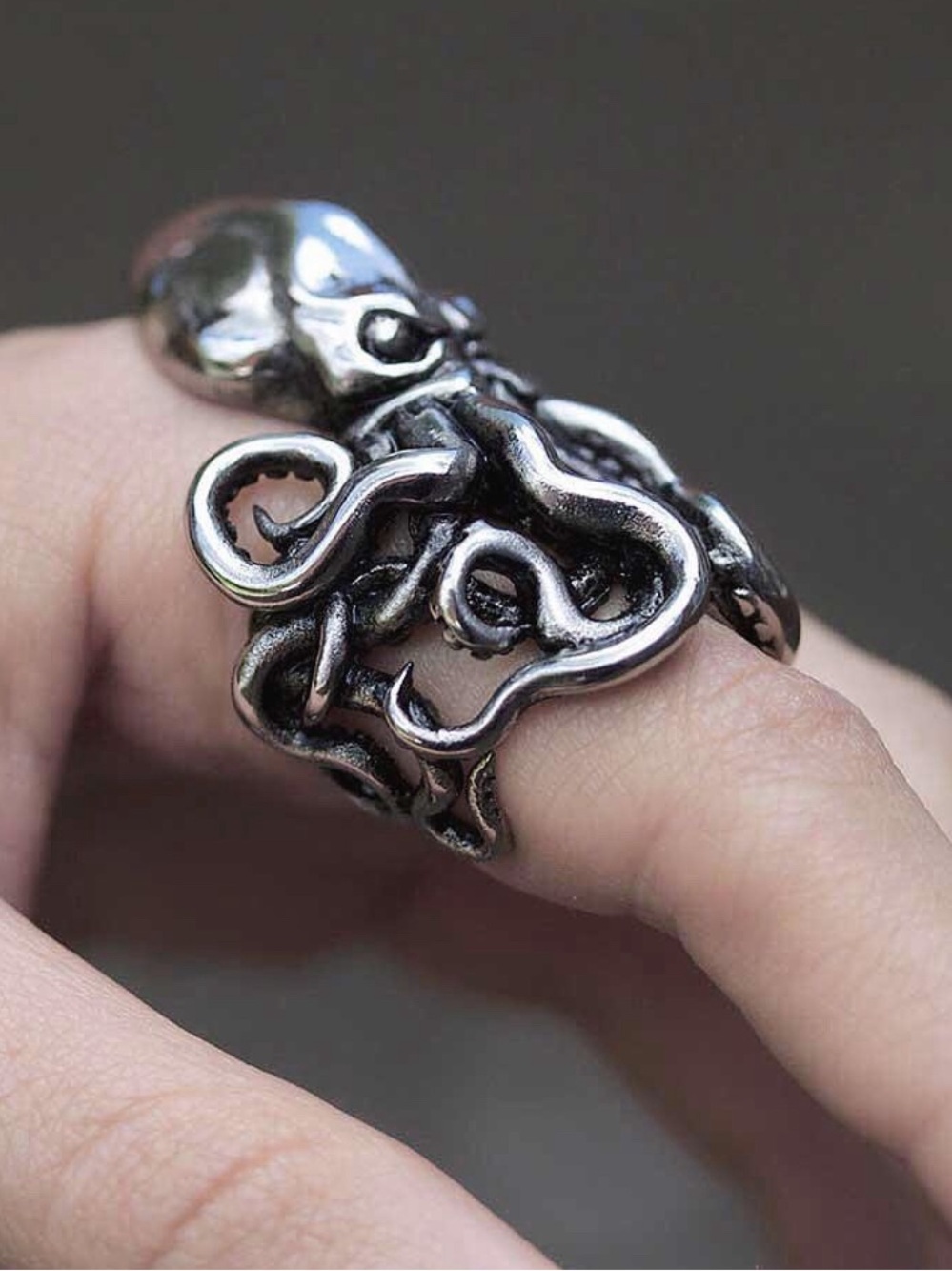 RegalRose - KRAKEN - Giant Octopus Wrap Ring